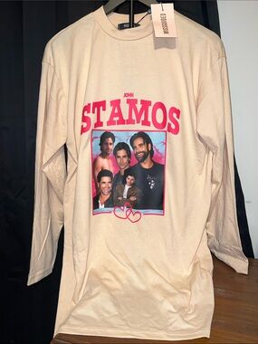 NWT!!!  JOHN STAMOS- SLEEP DRESS/ SHIRT/ TSHIRT DRESS